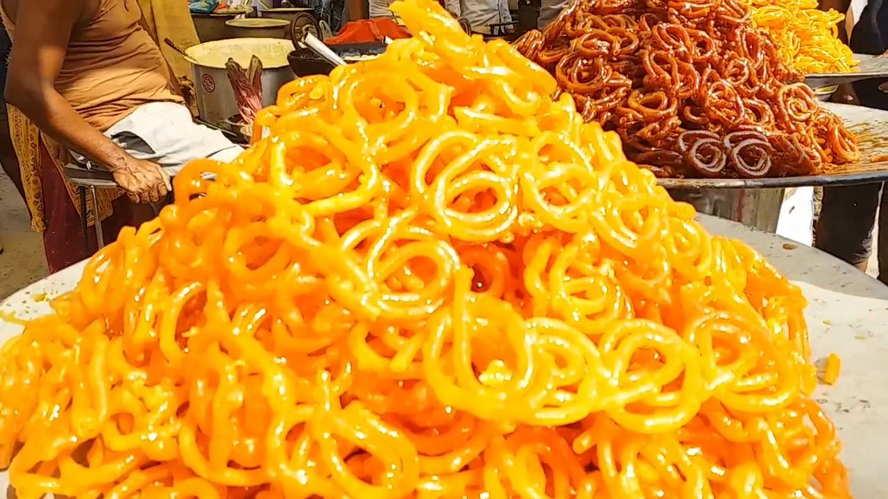 Dussehra fair is incomplete without Jalebi