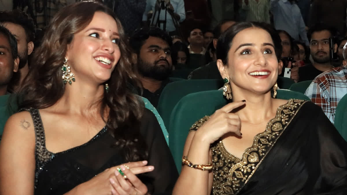 Bhool Bhulaiyaa 3 co-stars Triptii Dimri and Vidya Balan