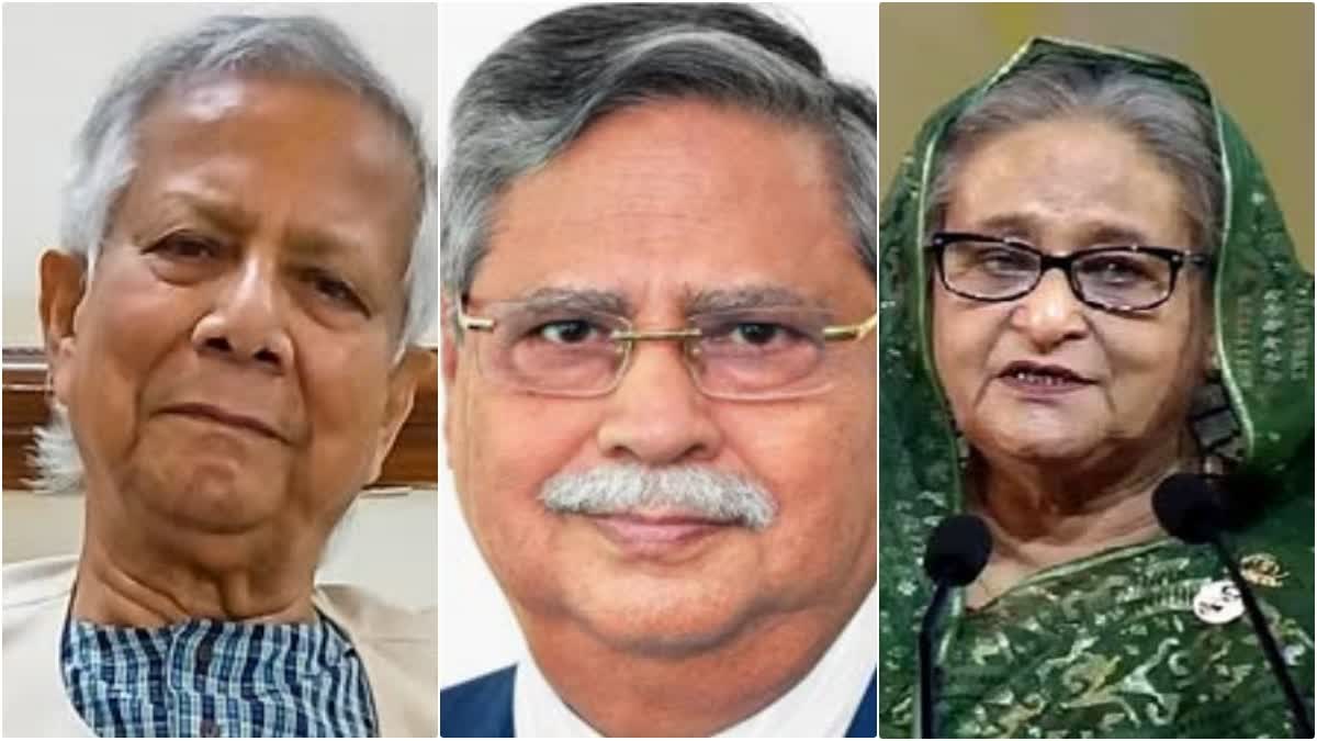 Muhammad Yunus  Mohammed Shahabuddin Sheikh Hasina