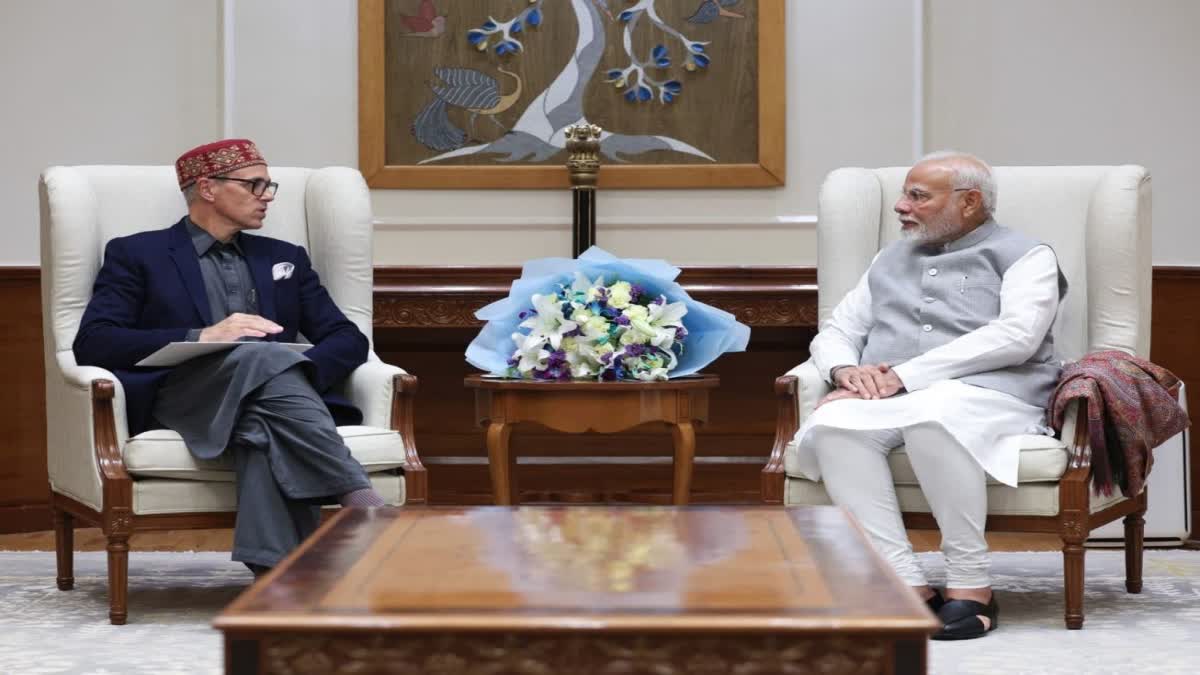 Omar Abdullah meets PM Modi