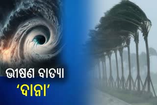 ଭୀଷଣ ବାତ୍ୟାର ରୂପ ନେଲା ’ଦାନା’: ଧାମରାରୁ ୪୨୦ କି.ମି ଦୂରରେ କେନ୍ଦ୍ରୀଭୂତ, ଆଜି ମଧ୍ୟରାତ୍ରିରୁ ଲ୍ୟାଣ୍ଡଫଲ୍‌ ଆରମ୍ଭ