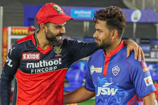 Virat Kohli and Rishabh Pant