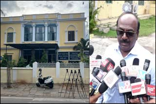 Muda Former Commissioner Palaiah appeared before Lokayukta office for questioning