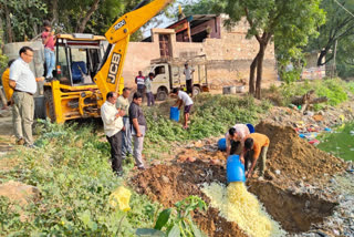 rasgullas  destroyed in Behror