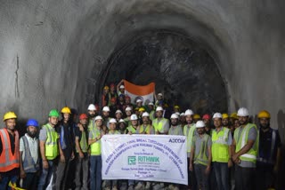 Rishikesh Karnaprayag Railway Line Escape Tunnel