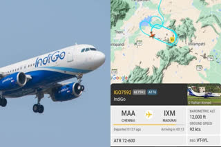 IndiGo Flights Circling In Air Unable To Land Due To Heavy Rain In Madurai