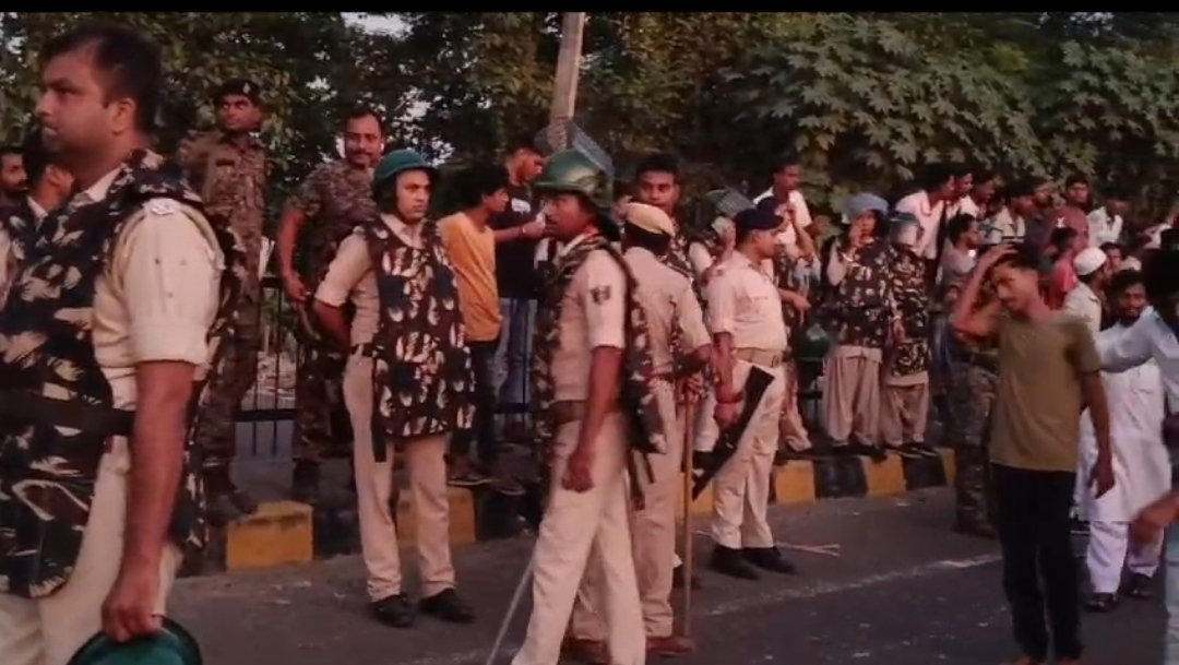 Security Beefed Up in Araria Bihar after Muslims protest against BJP MP Pradeep Kumar Singh's communal statement