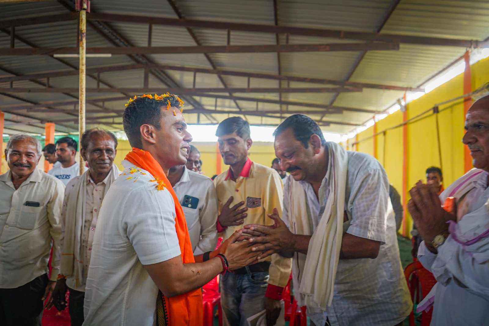 Kartikeya Campaigning in Budhni