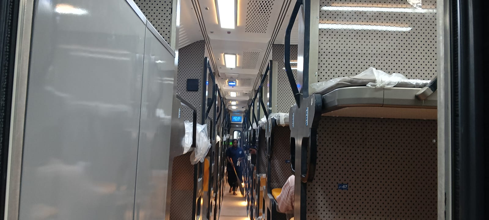 From Kavach to Talk Back System : First Video of Vande Bharat Sleeper Coach is Here