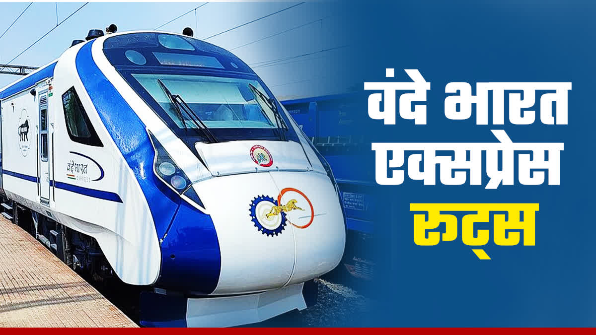 vande bharat express route list