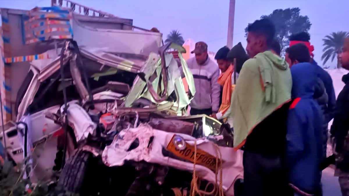 जमुई में चालक की सड़क हादसे में मौत