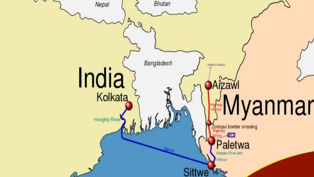 The Centre has admitted that the current situation in Myanmar has been hampering the phase II work of the much-hyped Kaladan Multimodal Transit Transport Project (KMTTP). “Once the geo-political situation improves, work will resume for the Kaladan Multi-Modal Transit Transport project. The current geopolitical situation has been hampering the work of the project,” told secretary for Ports Shipping and Waterways TK Ramachandran to this correspondent in New Delhi.