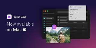 proton drive's encrypted cloud storage now available on apple mac