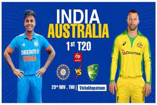 India vs Australia Live Score 1st T20I: Follow here LIVE SCORE and LATEST UPDATES of IND vs AUS cricket match, in Vishakapatnam.