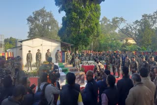 Wreath laying ceremony of five soldiers killed in Rajouri encounter held in Jammu