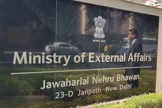 Ministry of external affairs
