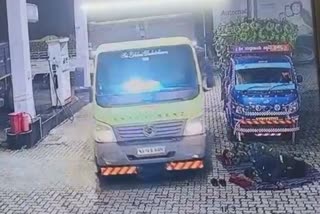 Udupi accident scene captured on CCTV