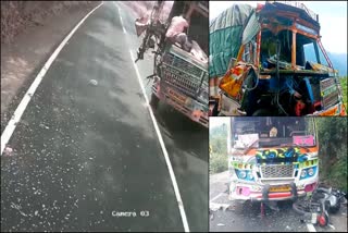CCTV footage on Bargur Hill Pass Accident