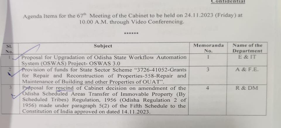 Odisha Assembly Winter Session
