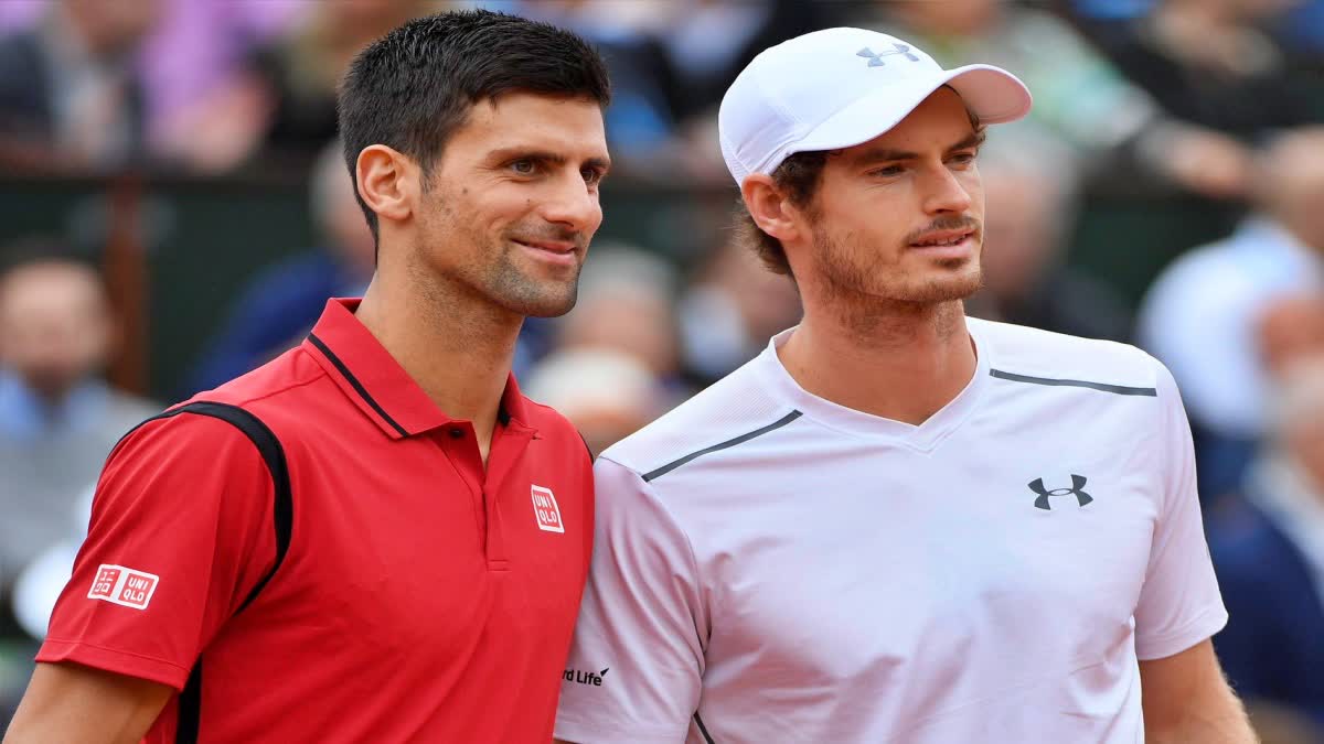 Novak Djokovic and Andy Murray