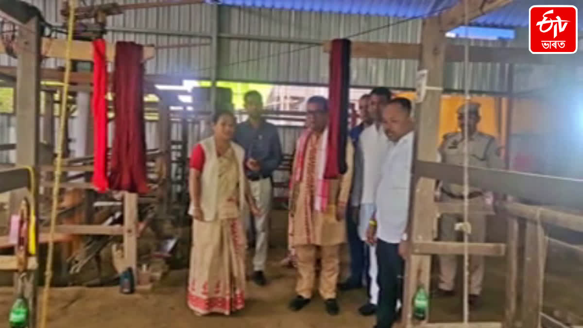 Union Minister Pabitra Margherita visited Moran