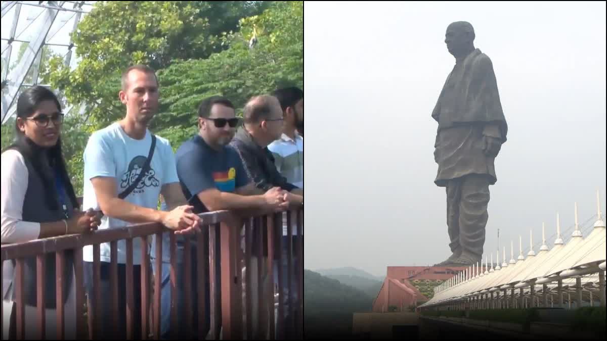 US Delegation Visits Statue Of Unity, Praises Facilities And Cleanliness In Tourist Areas