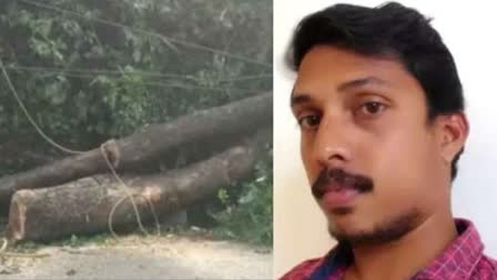 ROPE TIED ACROSS THE ROAD  TRAGETIC ACCIDENT  LATEST MALAYALAM NEWS  MAN DIED IN KERALA