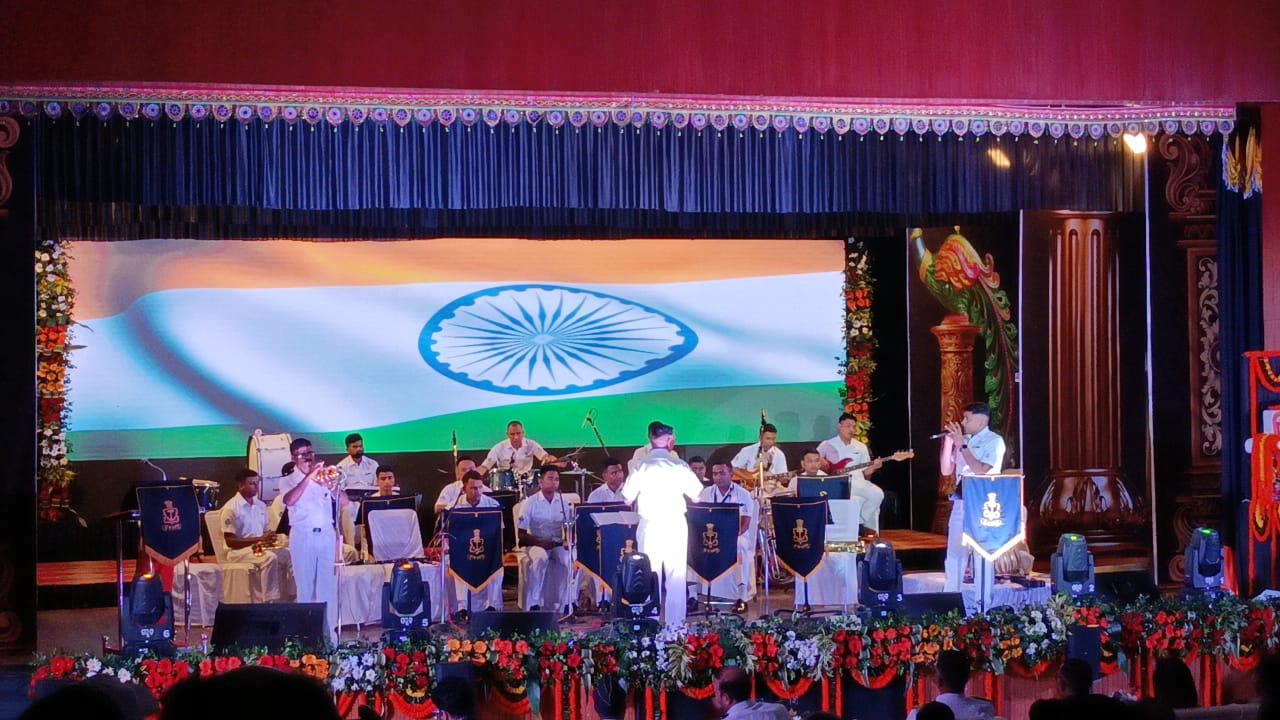 INDIAN NAVY BAND PERFORMANCE