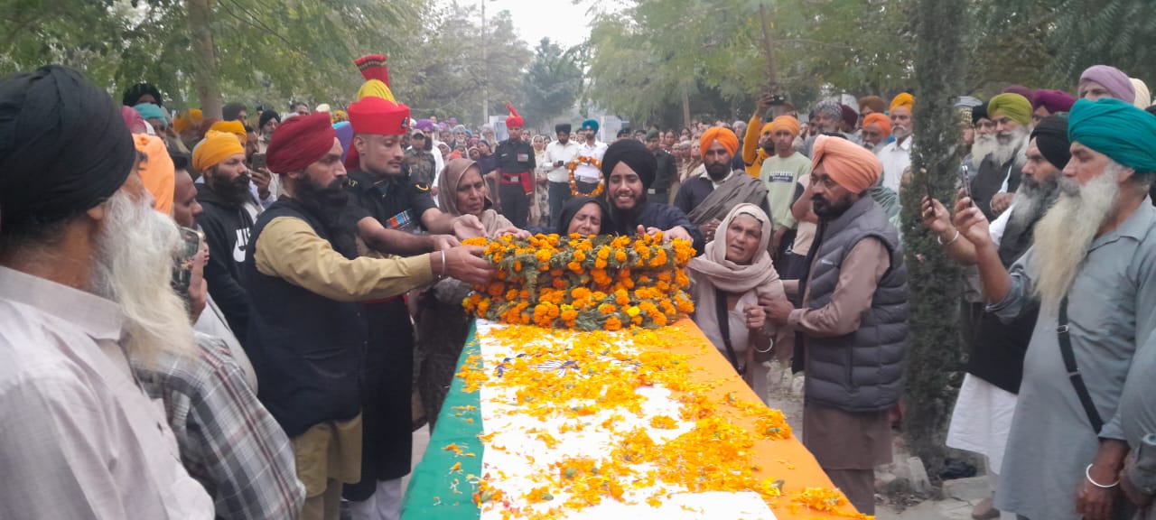 Barnala Soldier's death due to heart attack on leave