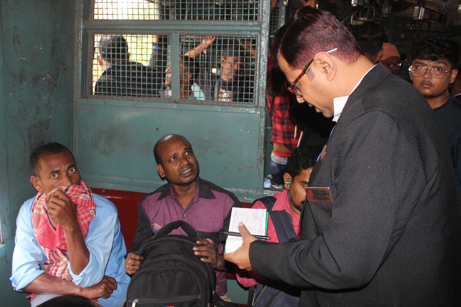 Railway Special Ticket Checking