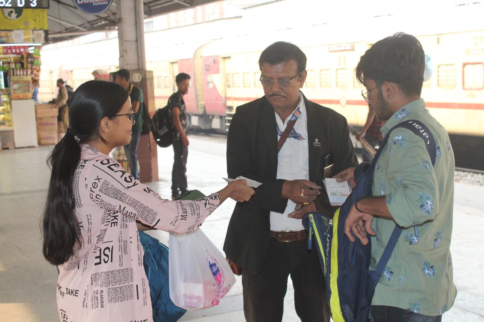 Railway Special Ticket Checking