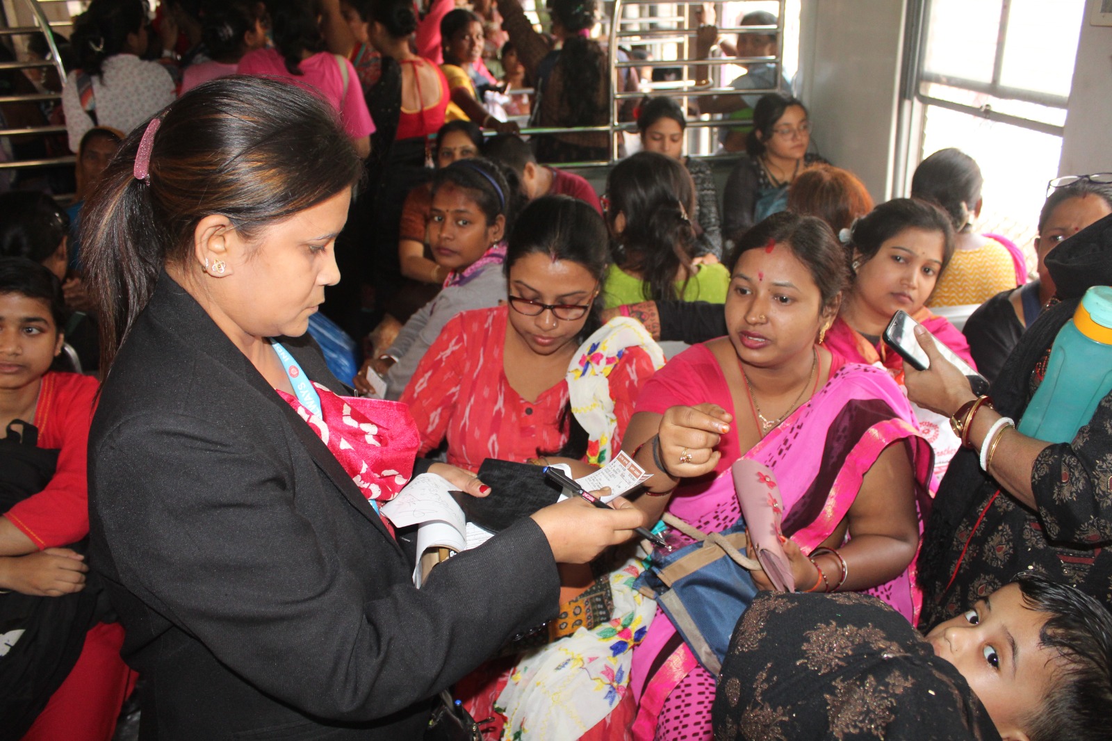 Railway Special Ticket Checking