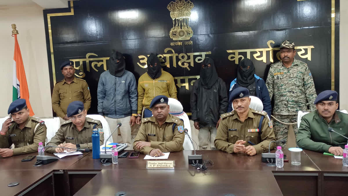 Vehicle theft gang busted in Dumka