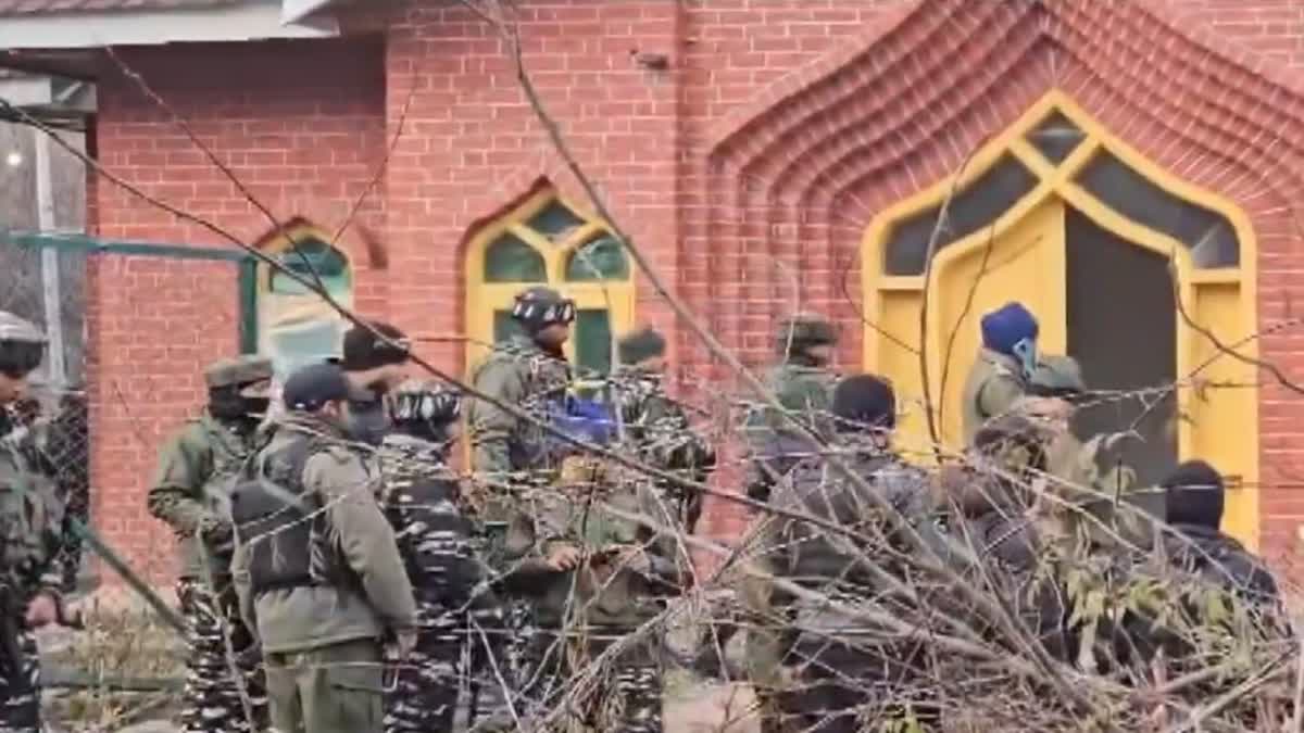 Terrorists fired in Jammu Kashmir