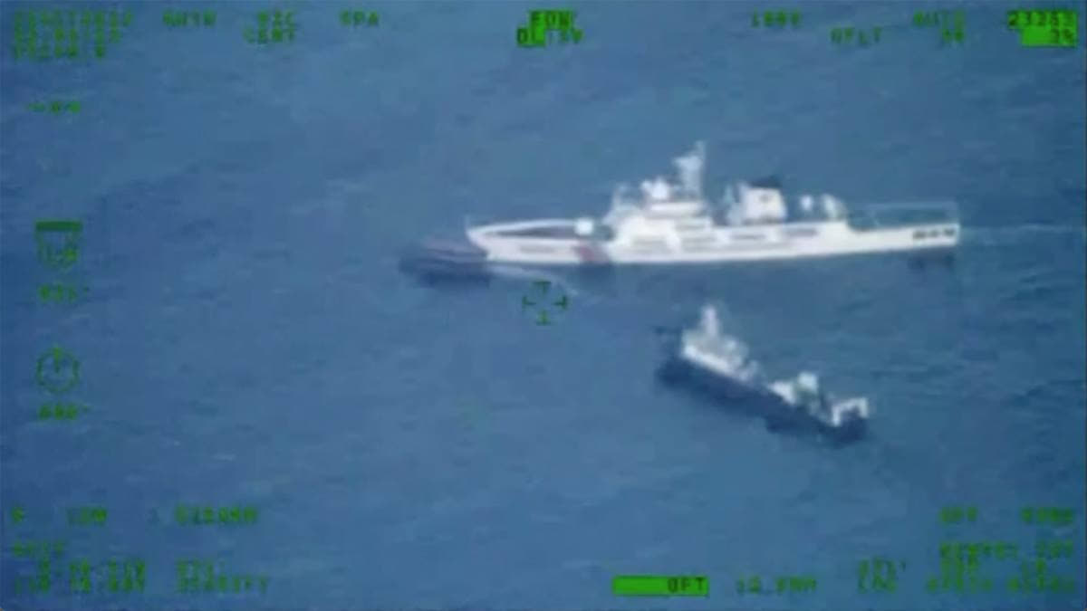 Indian Navy warship INS Mormugao reached MV Chem Pluto, the India-bound merchant vessel, which was 'attacked' by an Iranian drone, on Saturday night and ascertained details of the attack, officials informed on Sunday.