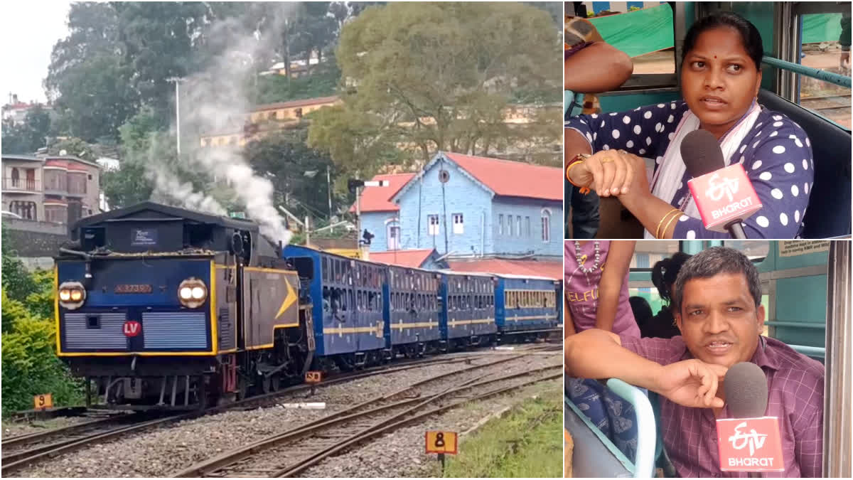 Tourists suffered as mountain train breaks down in dense forest