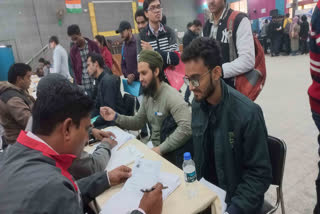 Job fair in Jamia