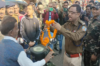 Giridih Police launched traffic awareness campaign