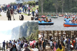 tourists flock to kodaikanal during the holidays