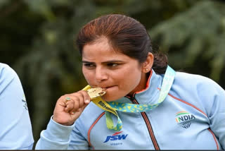 ETV Bharat Exclusive | Commonwealth Games medalist Pinky Singh's success story an inspiration to upcoming players