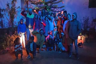 Christmas celebration in Bastar