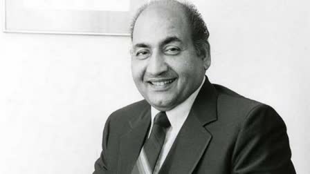 Indian playback singer Mohammed Rafi