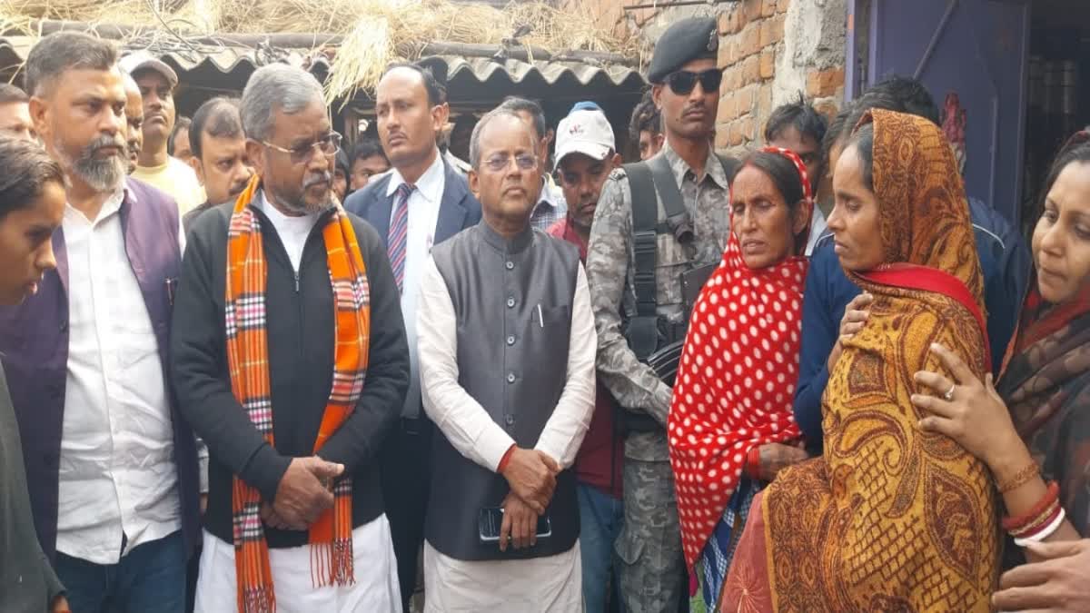 BABULAL MET THE VICTIMS FAMILY