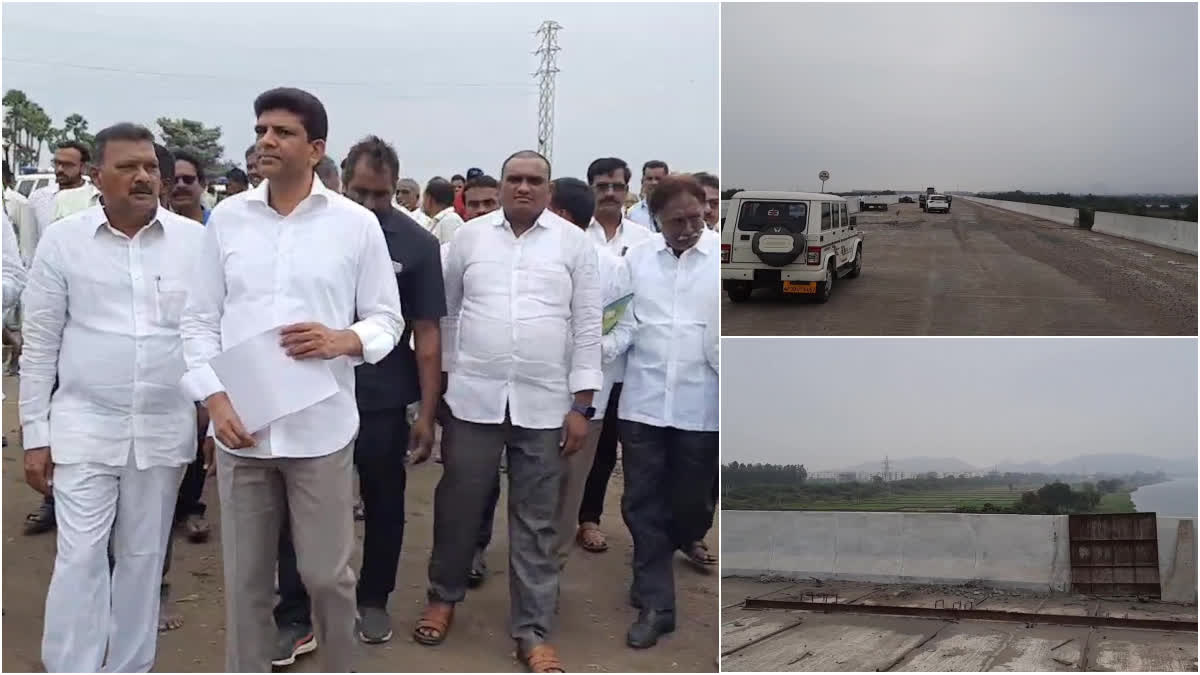 pemmasani_chandrasekhar_about_bridge_on_krishna_river_at_amravati