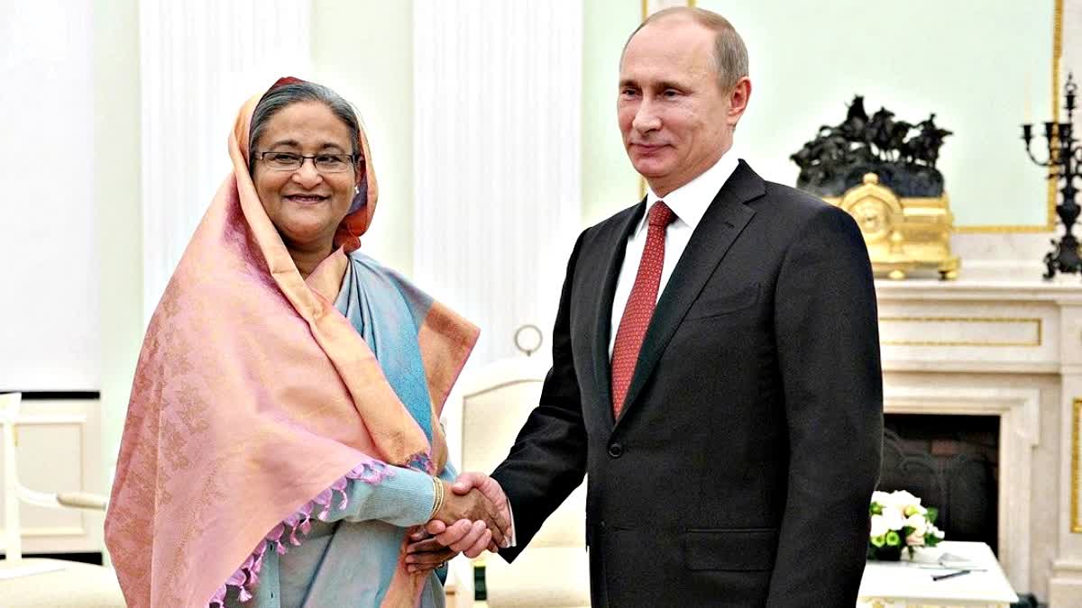 President Putin and PM Sheikh Hasina