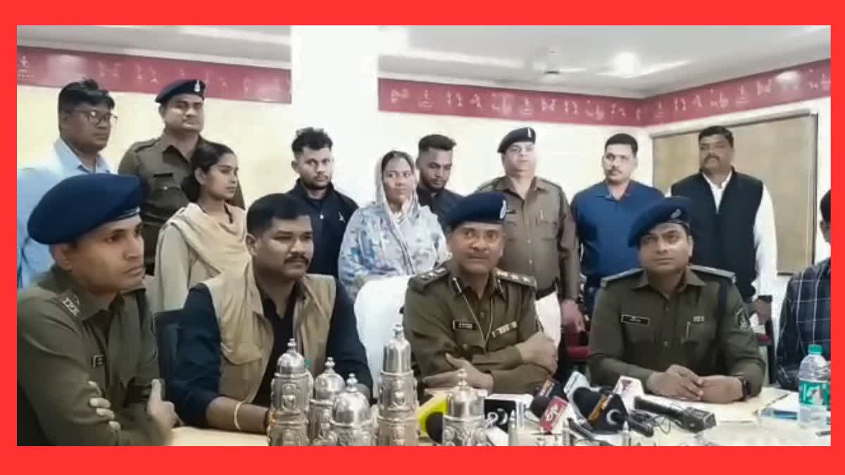 ARREST IN THEFT IN RAIPUR