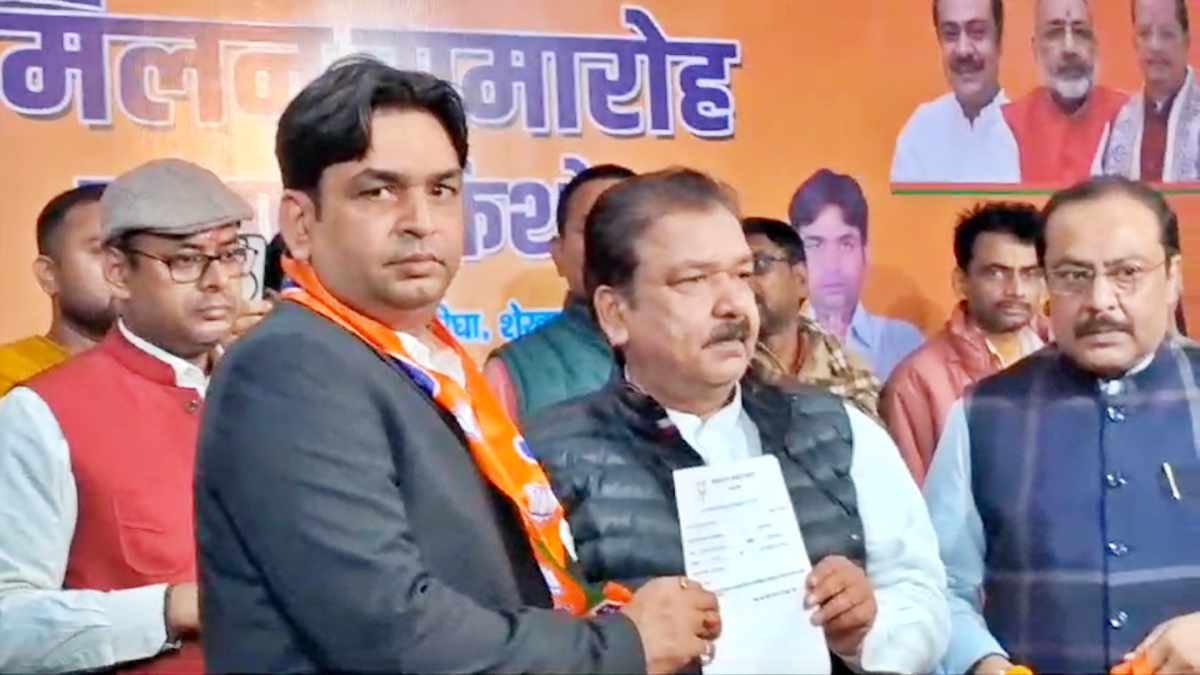 Social worker Kunal Kishore joins BJP