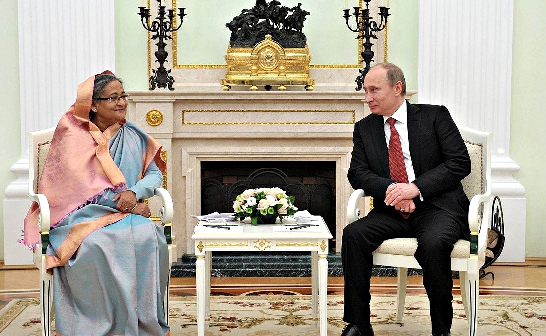 President Putin and PM Sheikh Hasina