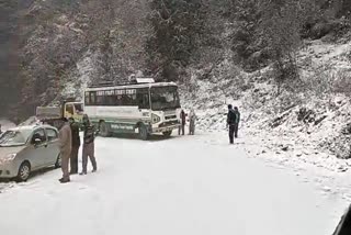 Shimla Roads Blocked