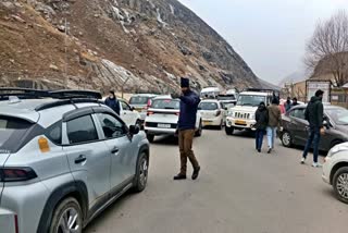 VEHICLES RESCUED FROM ATAL TUNNEL